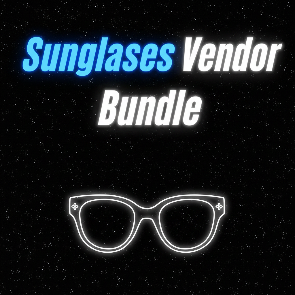 Sunglasses Vendor Bundle